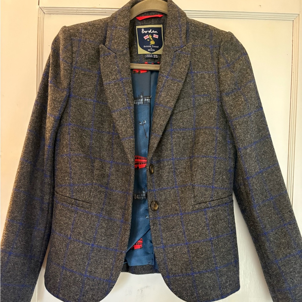 Boden Wool Blazer 6R Like New
